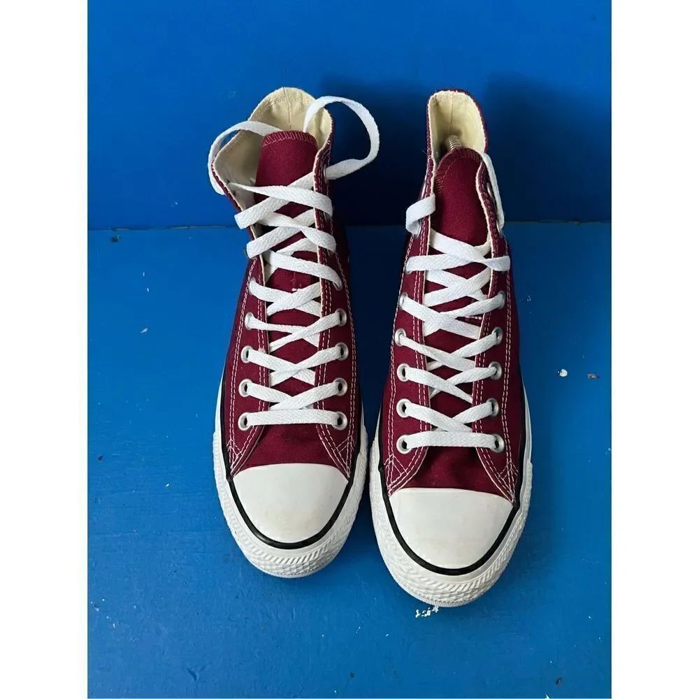 Converse Unisex Chuck Taylor All Star M9613 Red Casual Shoes Sneakers Sz M8 w10